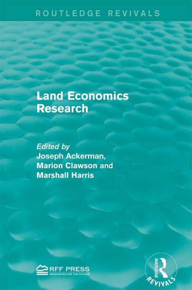 Land Economics Research