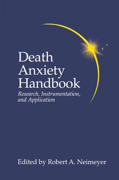 Death Anxiety Handbook: Research Instrumentation And Application