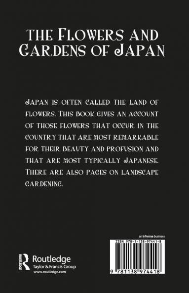 Flowers and Gardens Of Japan
