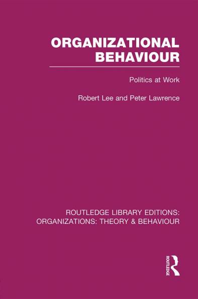 Organizational Behaviour (RLE