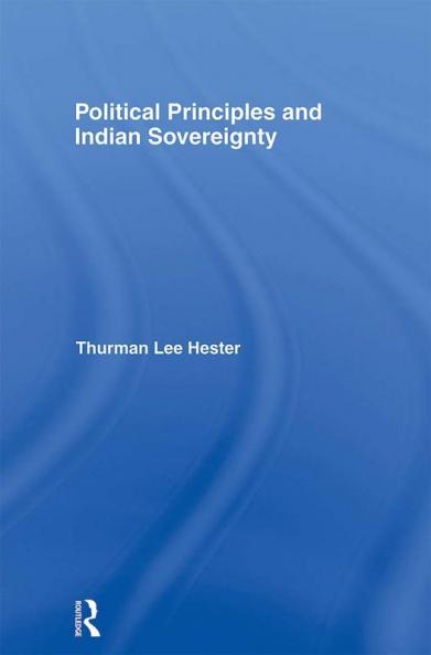 Political Principles and Indian Sovereignty