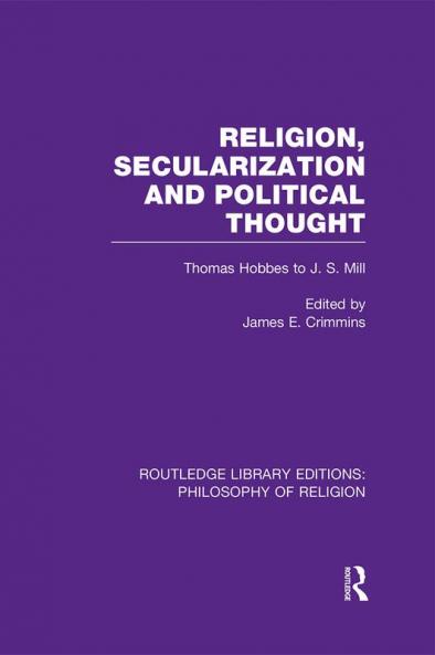 Religion Secularization and Political Thought