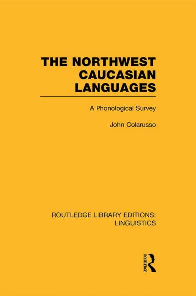 Northwest Caucasian Languages
