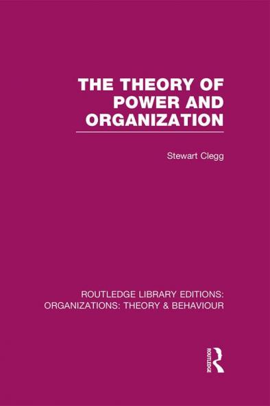 Theory of Power and Organization (RLE
