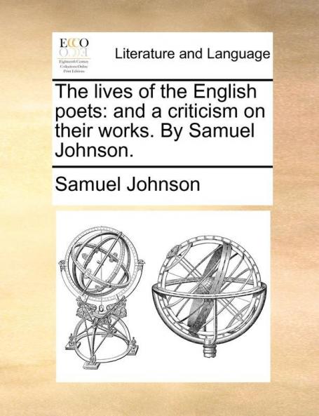 The lives of the English poets