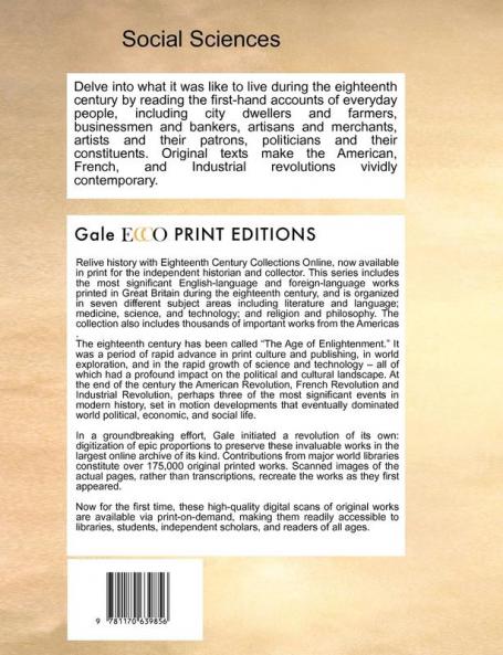 An essay upon loans: or an argument proving that substantial funds settled by Parliament ... will bring in loans of money to the Exchequer in ... ... By the author of the Essay upon credit.