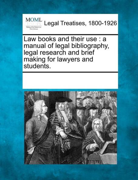 Law books and their use