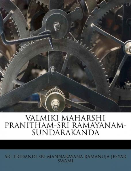 Valmiki Maharshi Pranitham-Sri Ramayanam-Sundarakanda