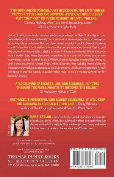 PREP SCHOOL CONFIDENTIAL