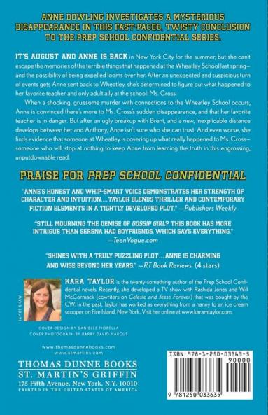 Deadly Little Sins: A Prep School Confidential Novel: 03 (A Prep School Confidential Novel 3)