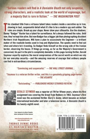 A Deniable Death: A Thriller