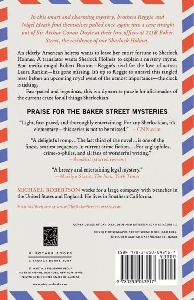 The Baker Street Translation: A Mystery: 3 (The Baker Street Letters 3)