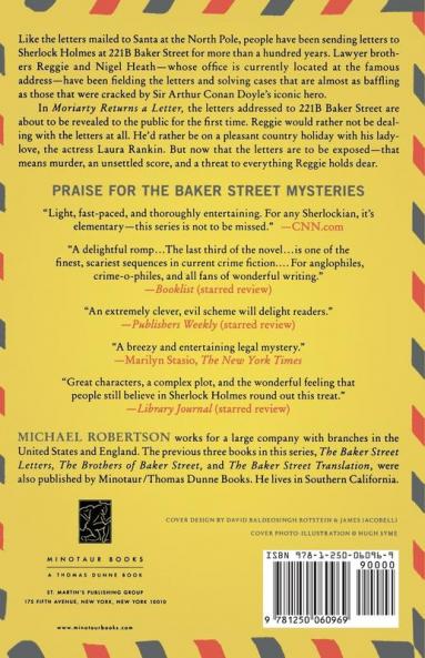 Moriarty Returns a Letter: A Baker Street Mystery: 4 (The Baker Street Letters 4)