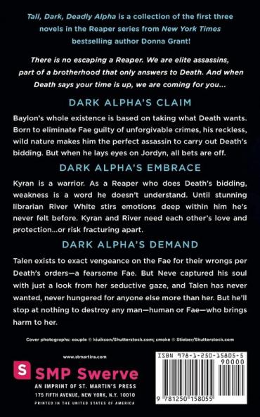 Tall Dark Deadly Alpha: (Dark Alpha's Claim; Dark Alpha's Embrace; Dark Alpha's Demand): 6 (Reapers)