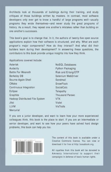 The Architecture of Open Source Applications