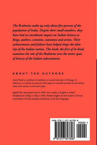 A History of the Brahmins Volume 2