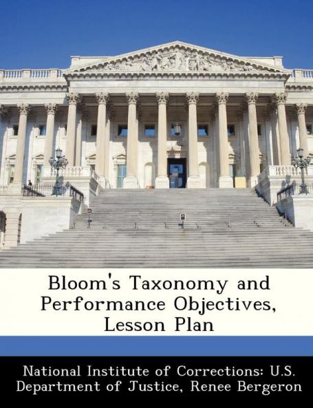 Bloom's Taxonomy and Performance Objectives Lesson Plan