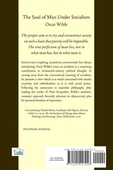 The Soul of Man Under Socialism