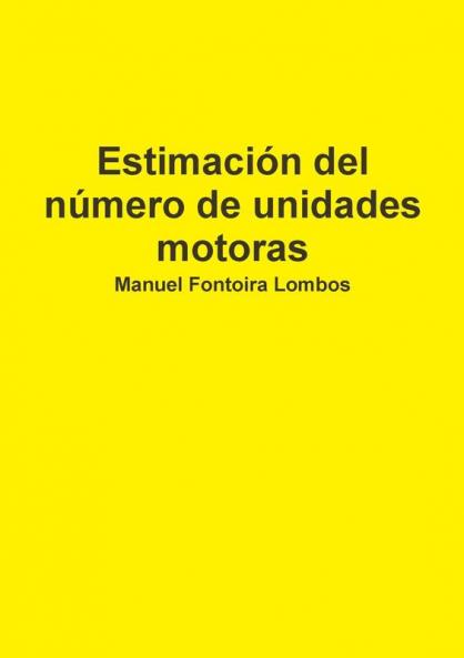 Estimaci��n del n��mero de unidades motoras