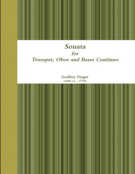 Sonata for Trumpet Oboe and Basso Continuo