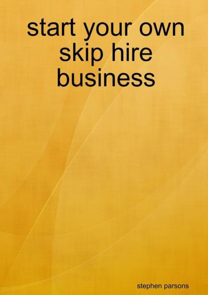 start your own skip hire business
