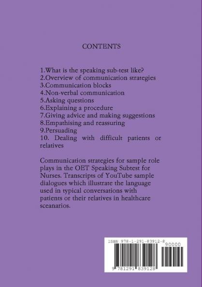 Occupational English Test Speaking For Nurses
