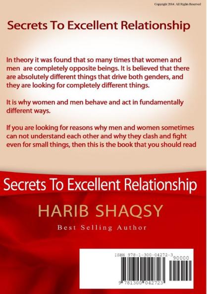 Gender Differences Secrets To Excellent Relationship