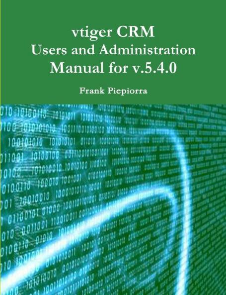Manual for vtiger CRM v5.4.0