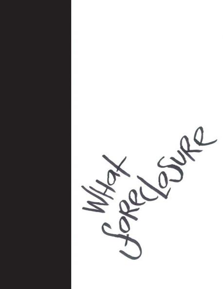 Madding Mission What Foreclosure Jotter Book