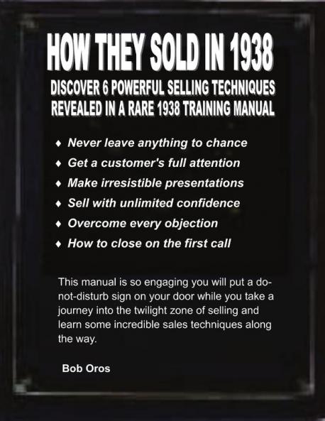 How They Sold In 1938