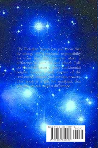 THE PLEIADIAN PAPERS