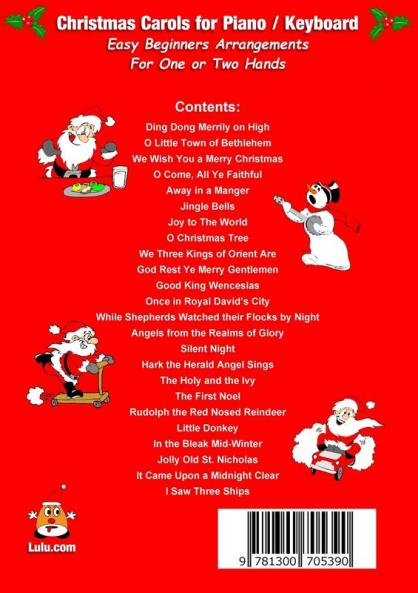 Christmas Carols for Piano / Keyboard