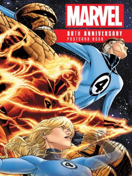 MARVEL 80TH ANNIVERSARY POSTCARD BOOK