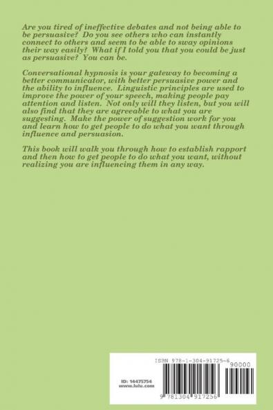 Mastering Conversational Hypnosis