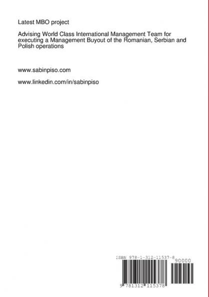 MBO - Management buyout guide