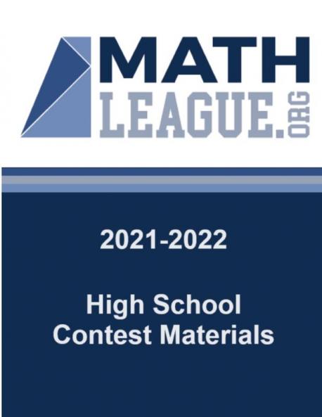 2021-2022 High School Contest Materials