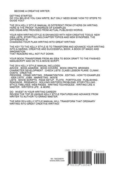 Creative Writing-The 2014 Kelly Manual of Style
