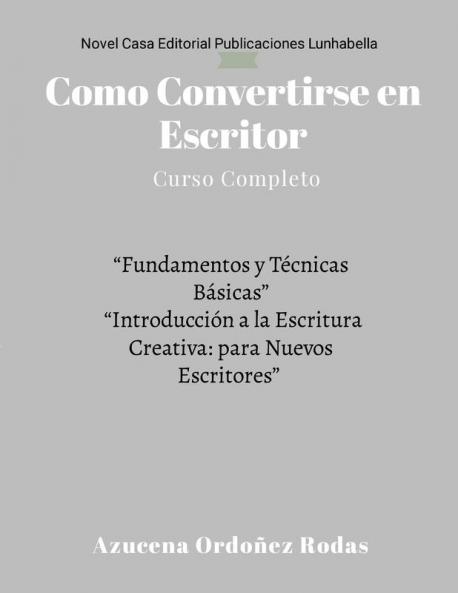 Como Convertirse en Escritor