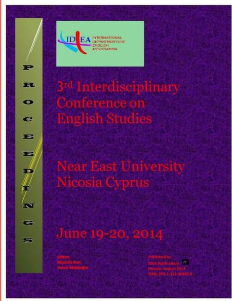 3rd   Interdisciplinary Conference on English Studies