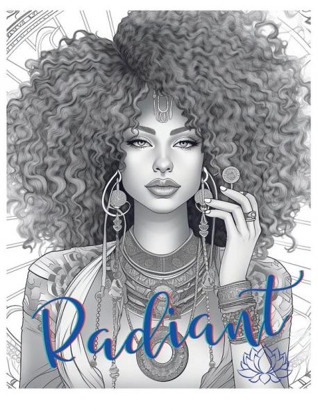 Radiant Coloring Book For Women