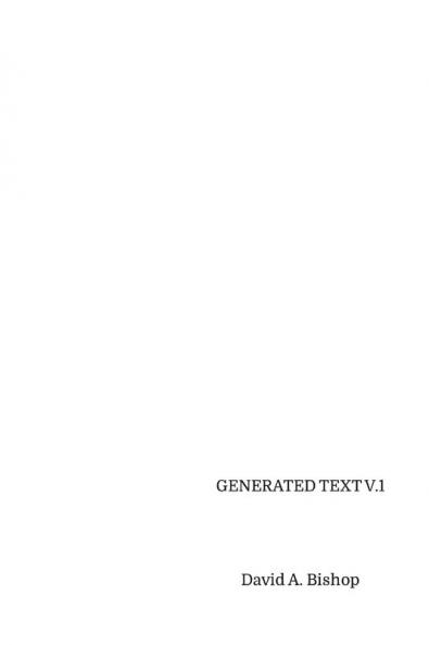 Generated Text V.1