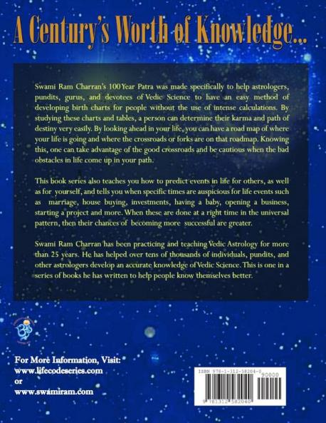 100 Year Patra Jyotish Panchang Vol. 1 Part 2