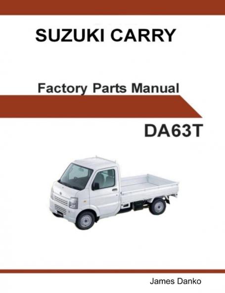 Suzuki Carry DA63T English Factory Parts Manual