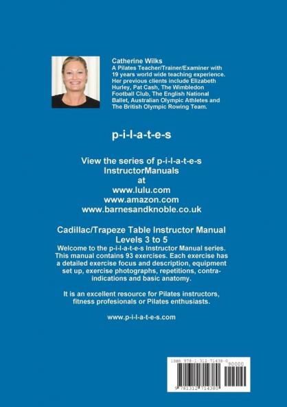p-i-l-a-t-e-s Instructor Manual Cadillac Levels 3 to 5