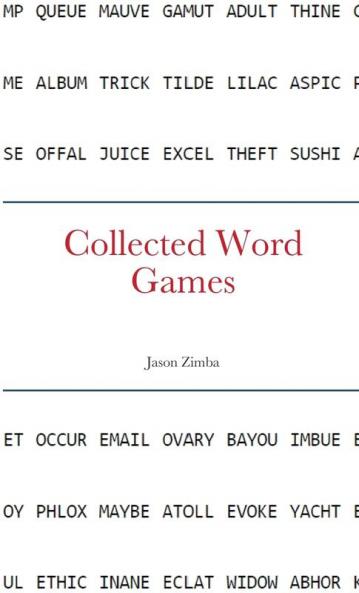 Collected Word Games