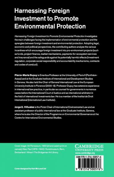 Harnessing Foreign Investment to Promote Environmental Protection