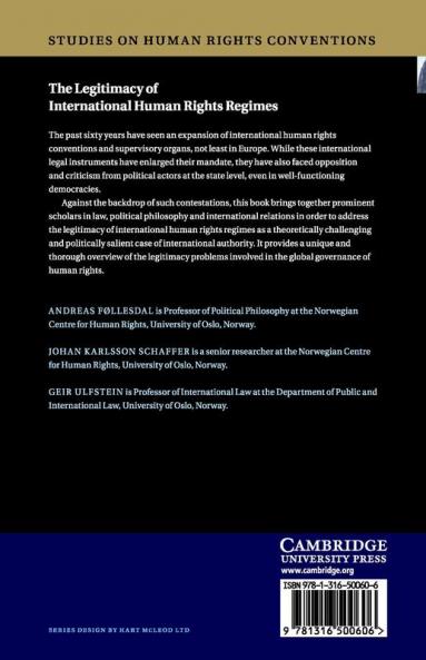The Legitimacy of International Human Rights Regimes