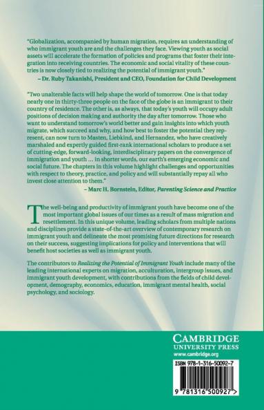 Realizing the Potential of Immigrant Youth