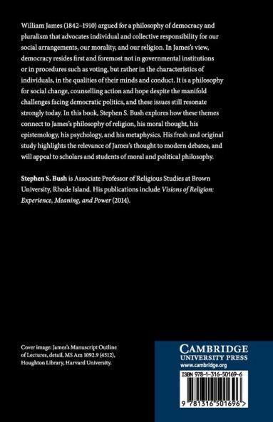 William James on Democratic Individuality