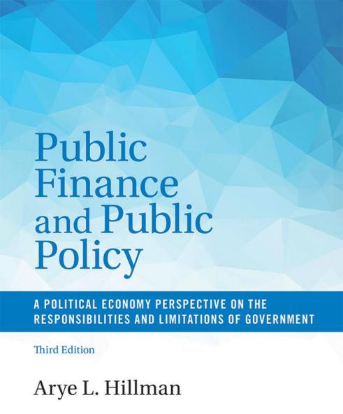 Public Finance and Public Policy